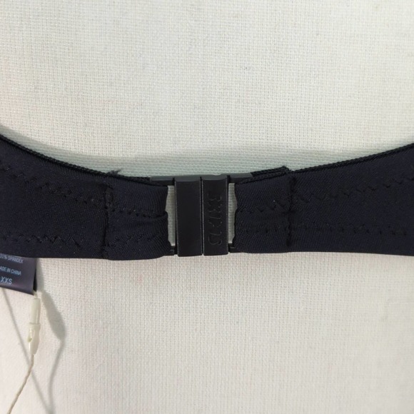 SKIMS Shaping Swim Unlined Underwire‎ Bikini Top Onyx | XXS - Picture 8 of 11